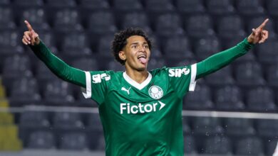 Jovem da base do Goiás encanta no sub-20 pelo Palmeiras