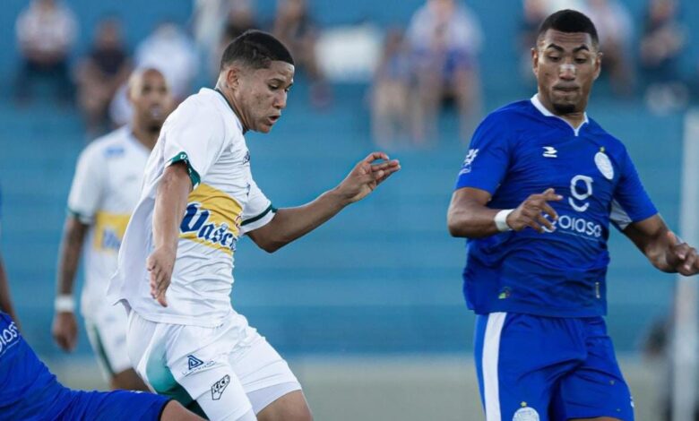 Goiatuba sai atrás do placar, mas reage e arranca o empate com o Uberlândia