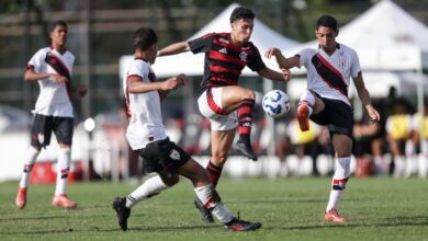 Na Gávea, Atlético-GO é derrotado pelo Flamengo e segue na lanterna do Brasileirão sub-17
