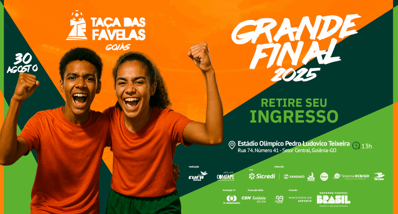 Estádio Olímpico recebe finais da Taça das Favelas